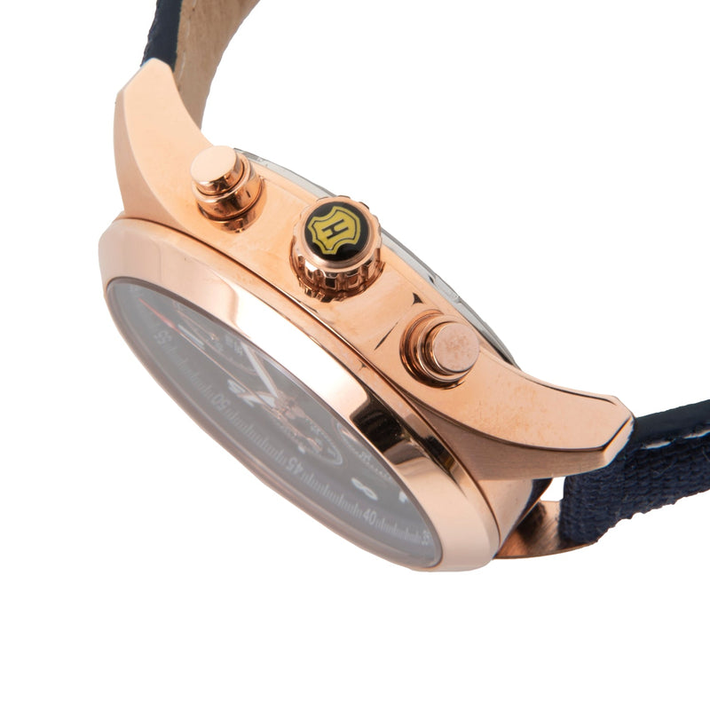 36mm Quartz Nylon Strap Watch Two-Tone Women's