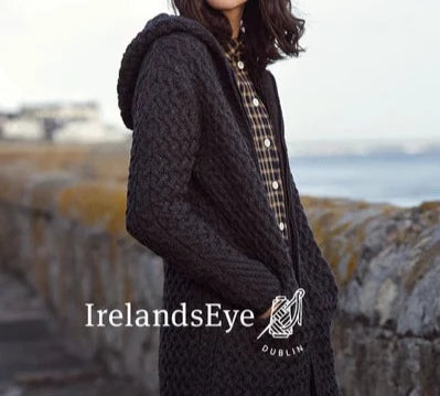 IrelandsEye Coolquay Trellis Hooded Sweater