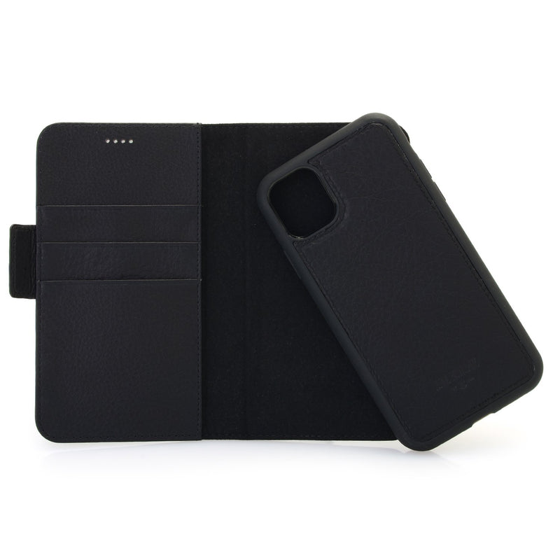iPhone Leather Detachable 2-in-1 Wallet Phone Case with RFID Material 11/12